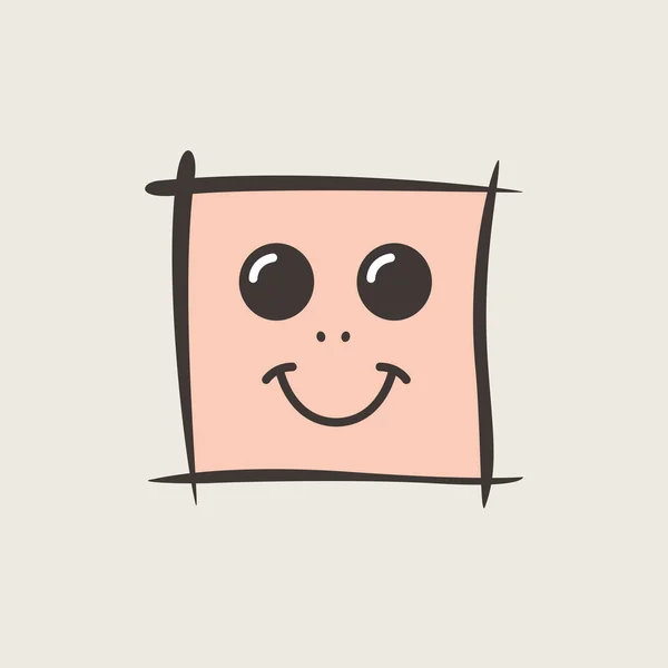 Γραφικό Emoticon. Η συλλογή των Emoji. Χαμόγελο εικονίδια. Απομονωμένη vec — Διανυσματικό Αρχείο