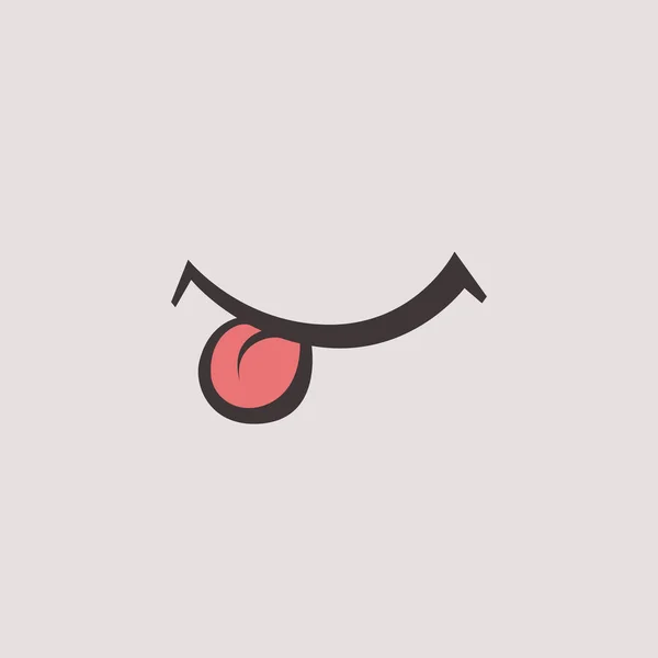 Emoticono Gráfico. Colección de Emoji. Iconos de sonrisa. VEC aislada — Vector de stock