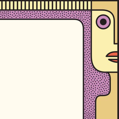 Vektör soyut doku tasarım, parlak poster, afiş. Festival arka planda Neo Memphis tarzı renkli dekoratif duvar kağıdı illustratio