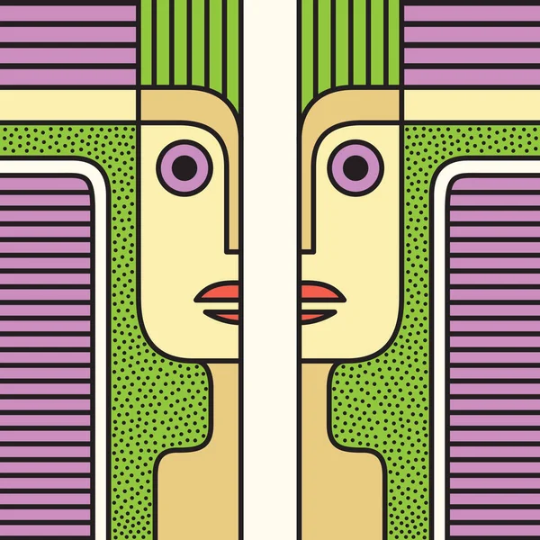 Vektör soyut doku tasarım, parlak poster, afiş. Festival arka planda Neo Memphis tarzı renkli dekoratif duvar kağıdı illustratio