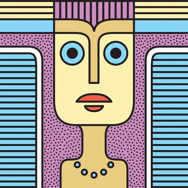 Vektör soyut doku tasarım, parlak poster, afiş. Festival arka planda Neo Memphis tarzı renkli dekoratif duvar kağıdı illustratio