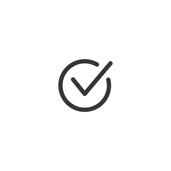 Kene simge vektör simge doodle stil onay işareti beyaz arka plan üzerinde izole, simge veya doğru seçim işareti siyah kare, el ile yazılmış veya çizilmiş onay işareti veya onay kutusunu piktogram kontrol ettim. Vektör grafiği