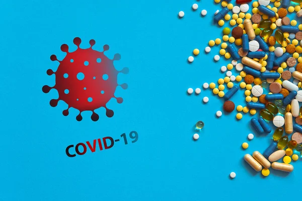 Світова Пандемія Коронавірусом Високою Смертністю Попередження Про Страшний Вірус Covid — стокове фото