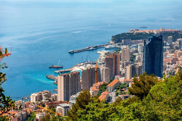 Вид Монтекарло Монако Кот Азур Європа — стокове фото