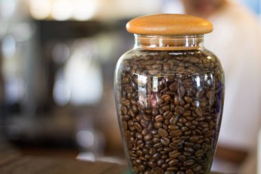 Bir düzine kahve çekirdekleri.