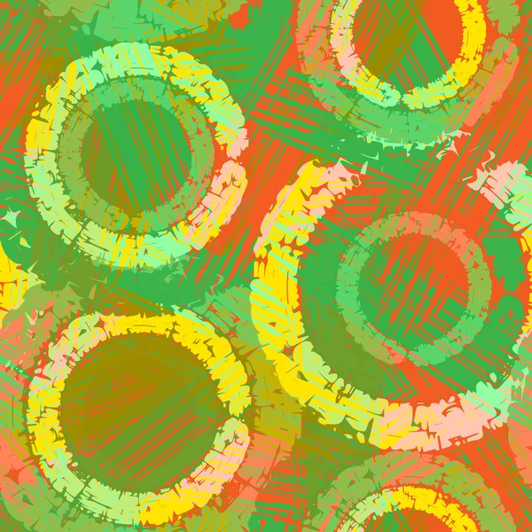 Абстрактный хаотичный узор с кольцами и прямыми брюшками. Городская осенняя камуфляжная фактура . — стоковый вектор