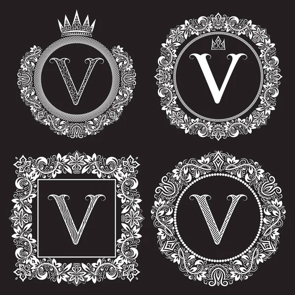 Download Letter V logo template, set of letter V logo template ...