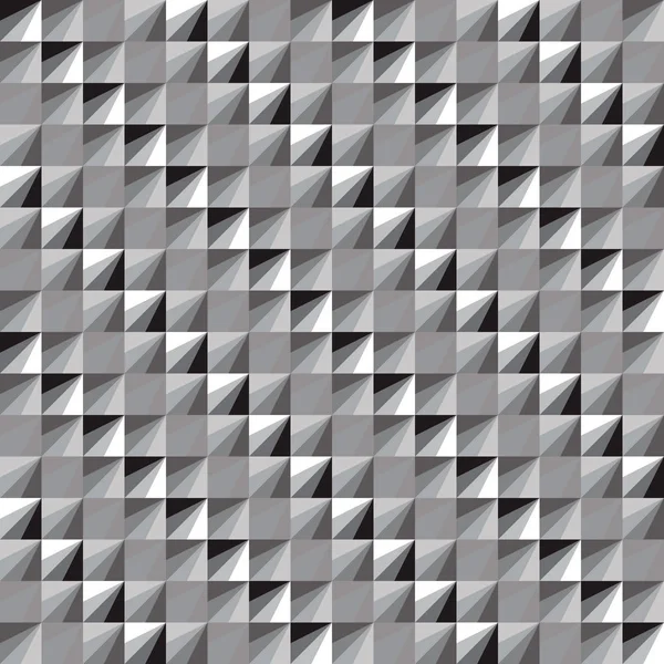 单色正方形的抽象矢量无缝模式. — 图库矢量图片