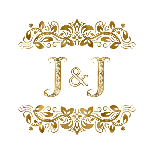 Stylish floral letter J — Stock Vector © smilewithjul 75030929