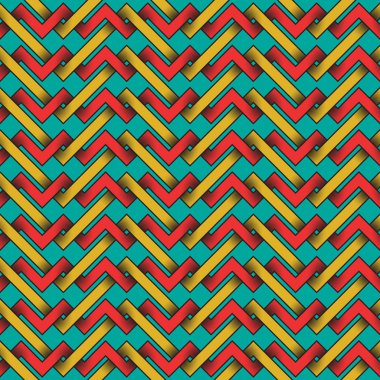 Dikişsiz desen renkli iç içe çizgiler. Düzenlenebilir renkli arka plan.