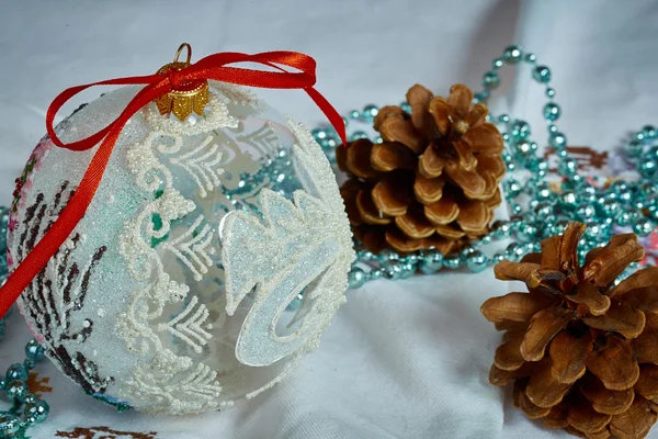 Christmas ball decoration — Stock Photo, Image