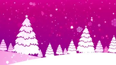 Noel Retro 4 Loopable Arka Plan