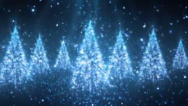 Glitters de Navidad 4 Fondo Loopable — Vídeo de stock