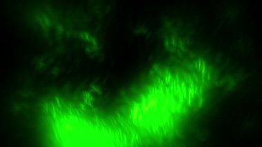 Ateşli parçacıklar yeşil
