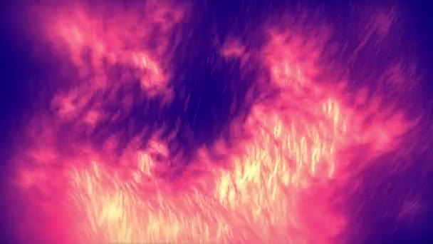 Partículas vermelhas Fiery — Vídeo de Stock