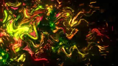 Sıvı Metal Yansımaları Yeşil