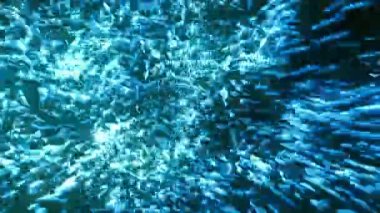 Sıvı Organik Köpükler Mavi