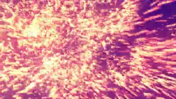 Flüssige organische Blasen lila — Stockvideo