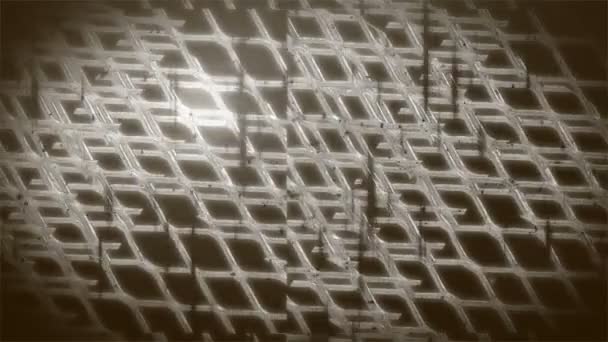 Grunge 玻璃篱笆 5 — 图库视频影像