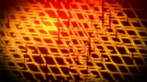 Grunge glas Fense 4 — Stockvideo