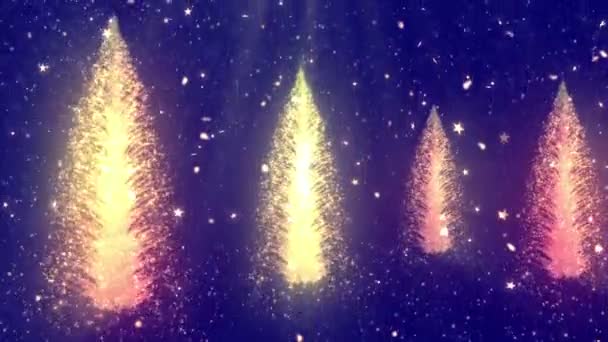 Abstract kerstboom 1 — Stockvideo