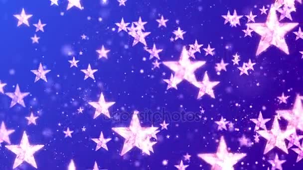 Estrelas de Natal 2 — Vídeo de Stock