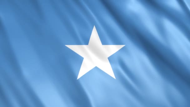 Somalie Animation drapeau, Full HD, 1920x1080 Pixels, Prolonger la durée selon l'exigence avec boucle sans couture 