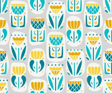 Güzel çiçeklerle kusursuz desen. 