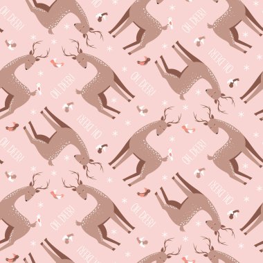 şirin geyikler ile Seamless Modeli