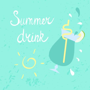 İçki serinletici yaz