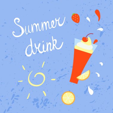 İçki serinletici yaz