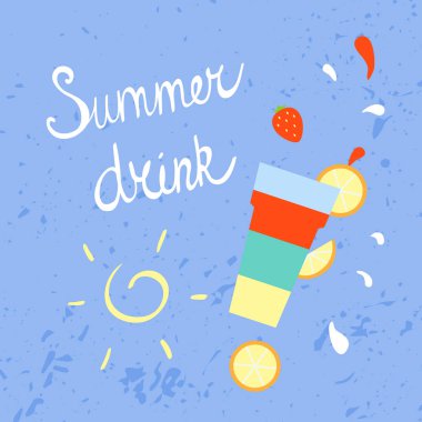 İçki serinletici yaz