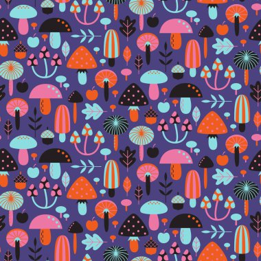 Farklı mantar ile Seamless Modeli