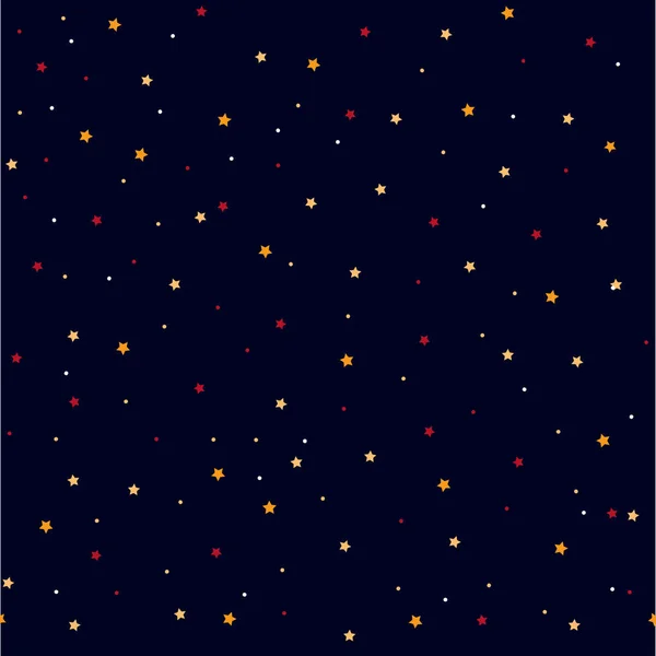 Motif sans couture avec des étoiles — Image vectorielle