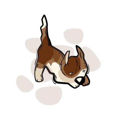 komik karikatür köpek