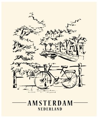 Amsterdam architecrture sketch