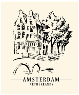 Amsterdam architecrture sketch