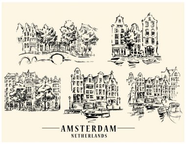 Amsterdam architecrture sketch
