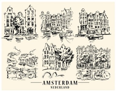 Amsterdam architecrture sketch