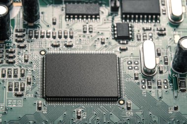 Merkezi işlemci birimi mainboard portre üzerinde