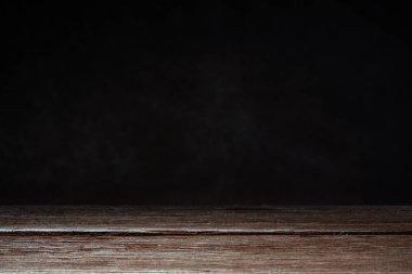 Zarif kahverengi ahşap doku kopya alanı bir kahverengi zemin üzerine yatay çekim.