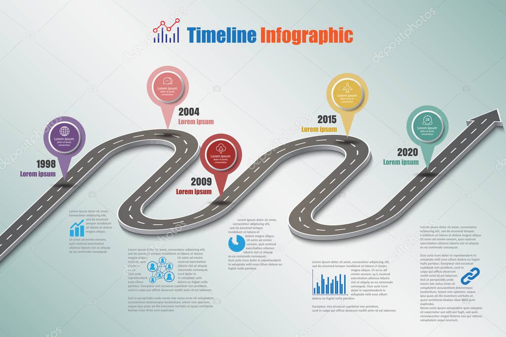 map; infographic; road; timeline; street; roadway; road map; city; schedule; technology; vector; milestone; background; illustration; business; success; presentation; growth; marketing; finance; design; icon; digital; procedure; abstract; template; e
