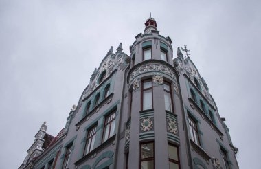 Tallin eski şehir bina