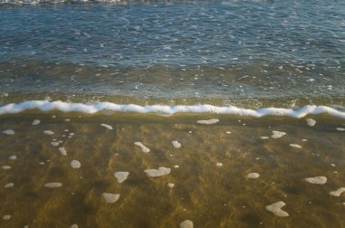 Kumsaldaki Okyanus Dalgası