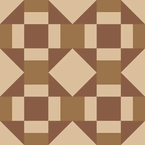 Dreieck Und Quadratisches Muster — Stockvektor