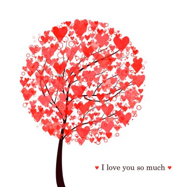 Valentines Day card clipart