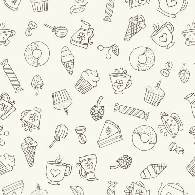 Kusursuz el çizimi desen