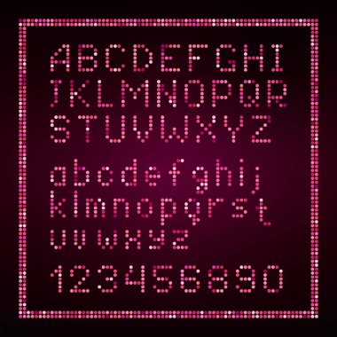 Dotte İngilizce alfabe