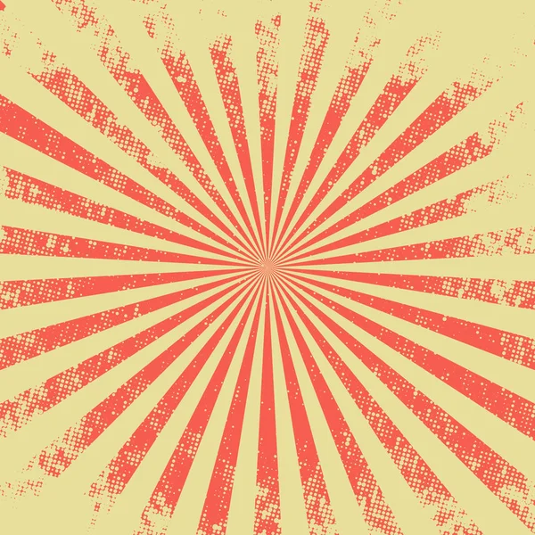 Абстрактный ретро фон с полутоновой текстурой — стоковый вектор