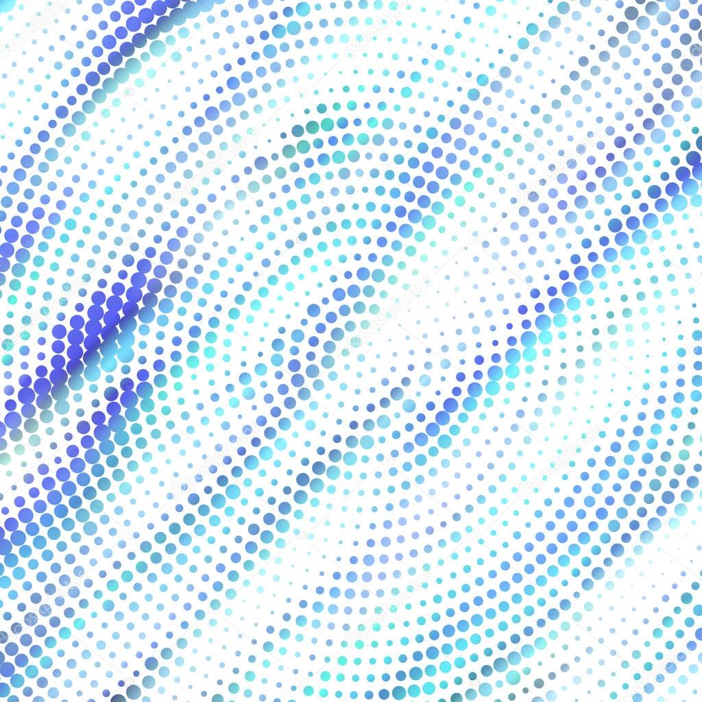 Abstract halftone background